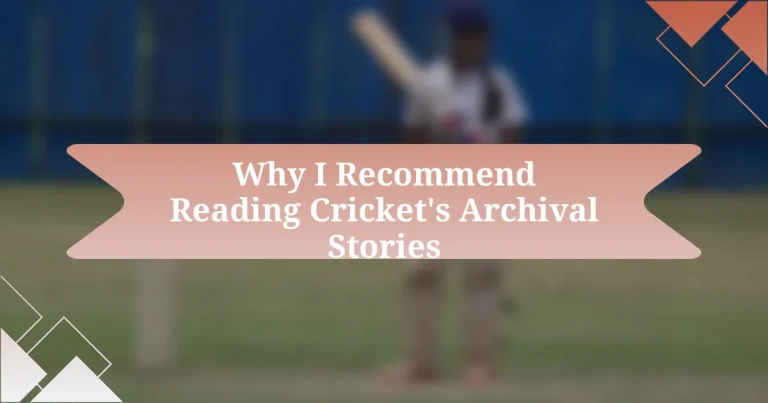 Why I Recommend Reading Cricket’s Archival Stories